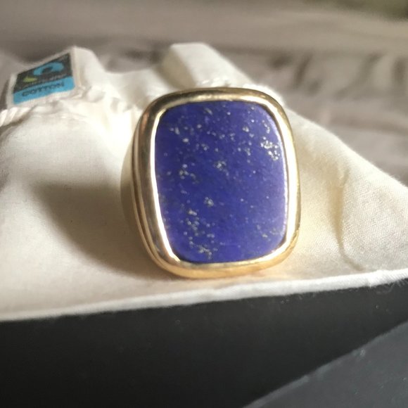 CELINE LAPIS LAZULI RING - Picture 4 of 4